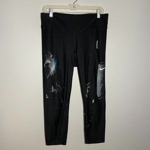 Nike Dri-fit paint splatter   leggings
